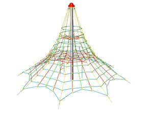 Lanová pyramída PY845K (v.p. 1,5 m, s 8-mi napínacími zámkami)